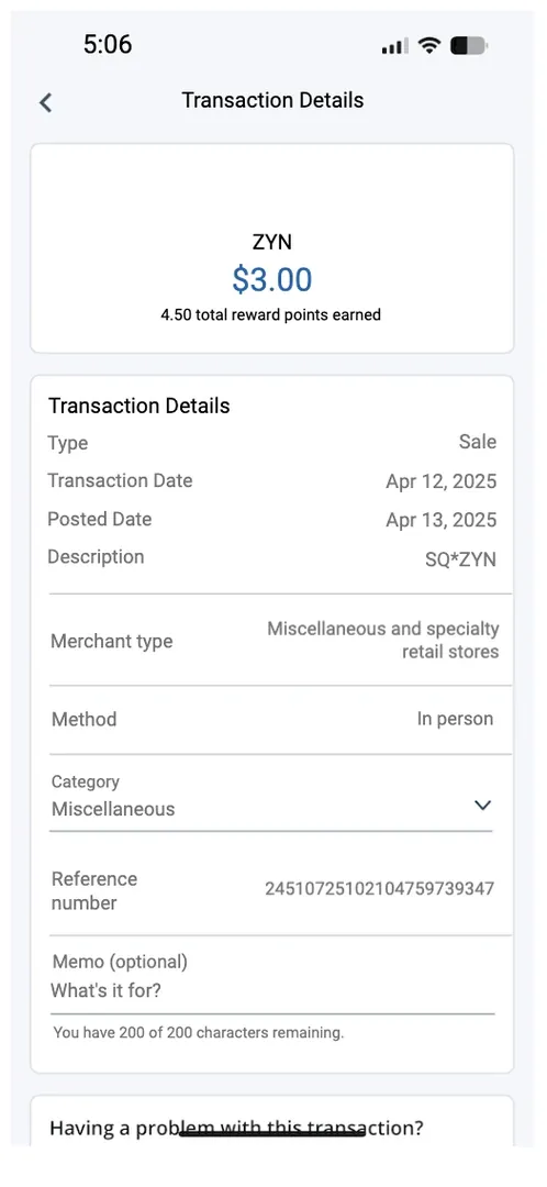 Chase Bank Statement