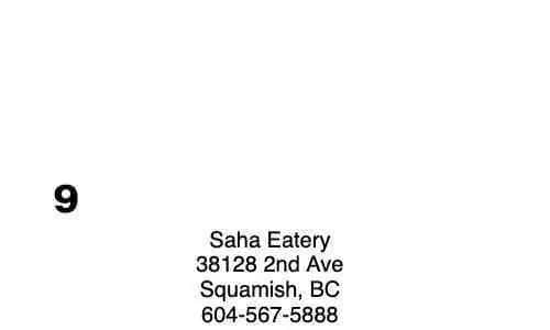 Restaurant Eatery Receipt